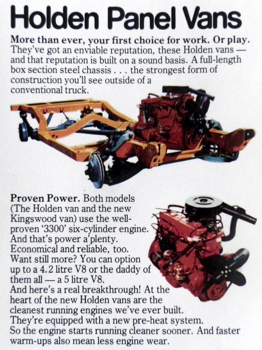 1976 Holden HX Panel-Van Brochure Page 7